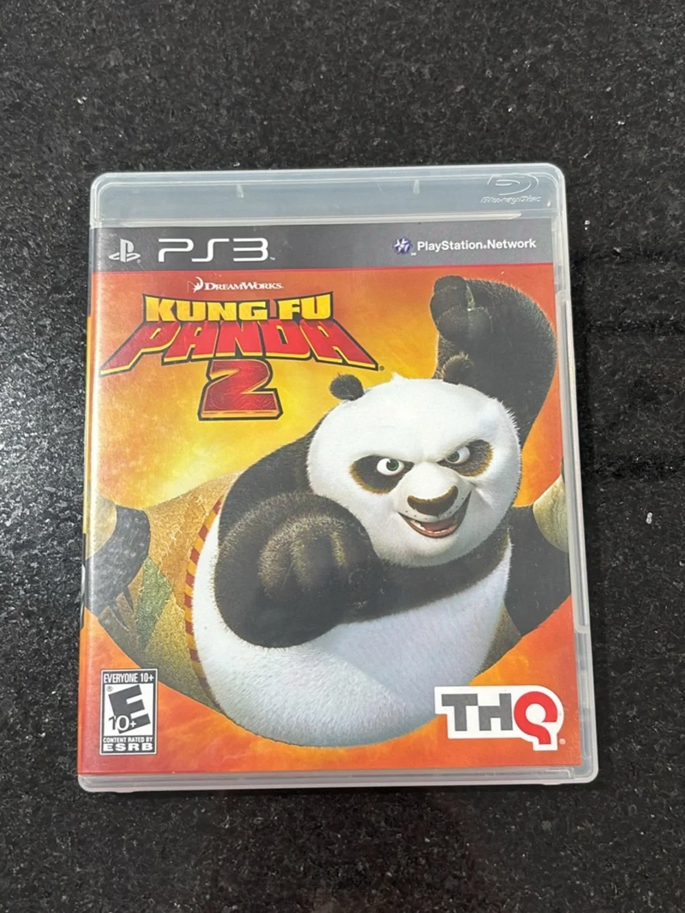 Sony PS3 Kung Fu Panda 2 Video Game - White, Black & Orange